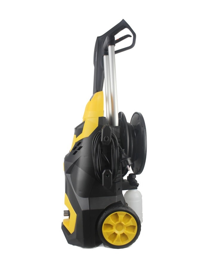 Noon East 2200W High Pressure Portable Car Home And Garden Washer Machine 110 To 165 Bar Pressure Yellow 5.8 Liters 37 x 32 x 55 cm - Image 2