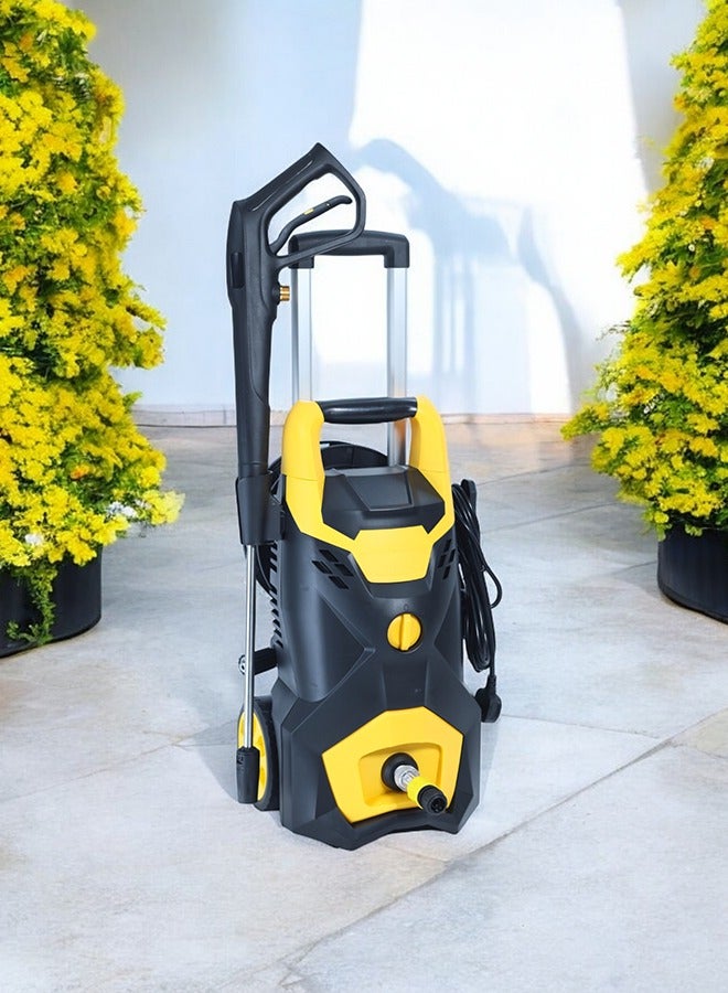 Noon East 2200W High Pressure Portable Car Home And Garden Washer Machine 110 To 165 Bar Pressure Yellow 5.8 Liters 37 x 32 x 55 cm - Image 5