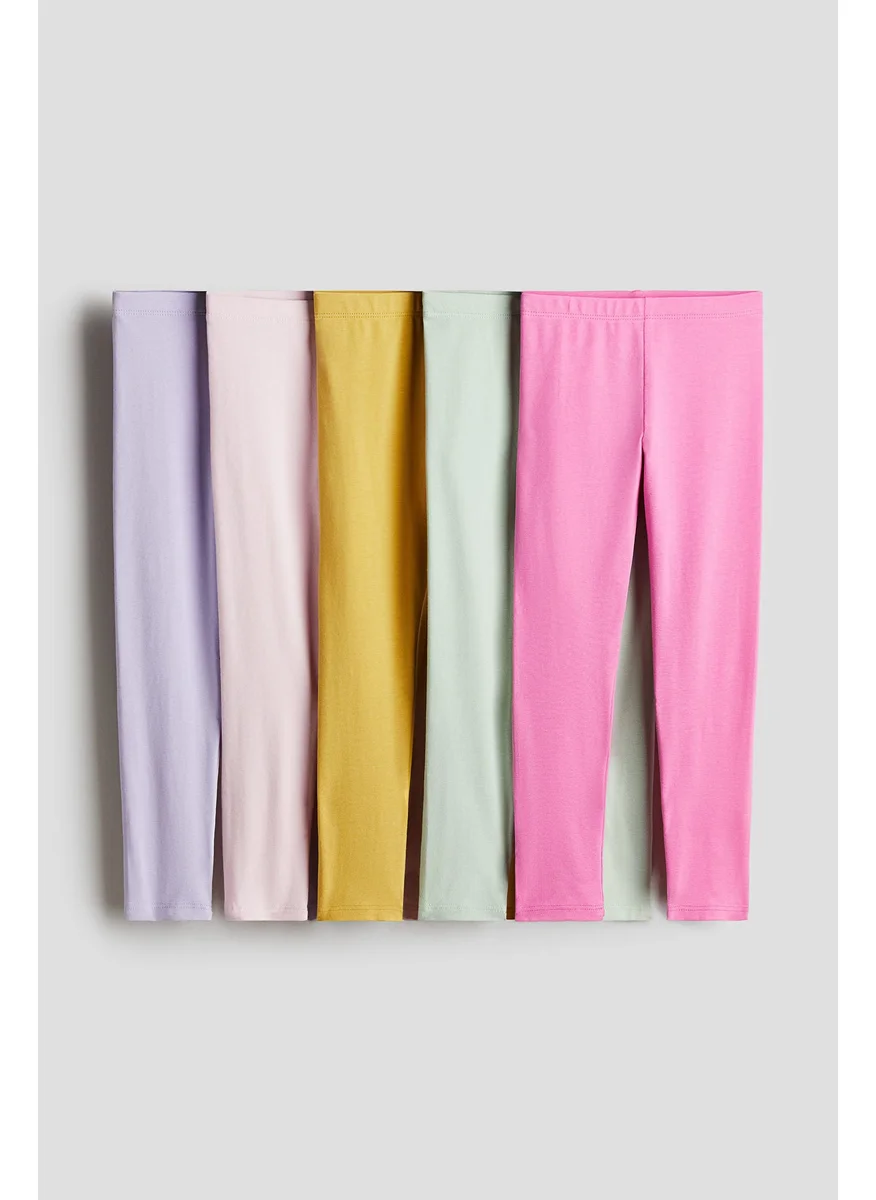 اتش اند ام 5-Pack Jersey Leggings