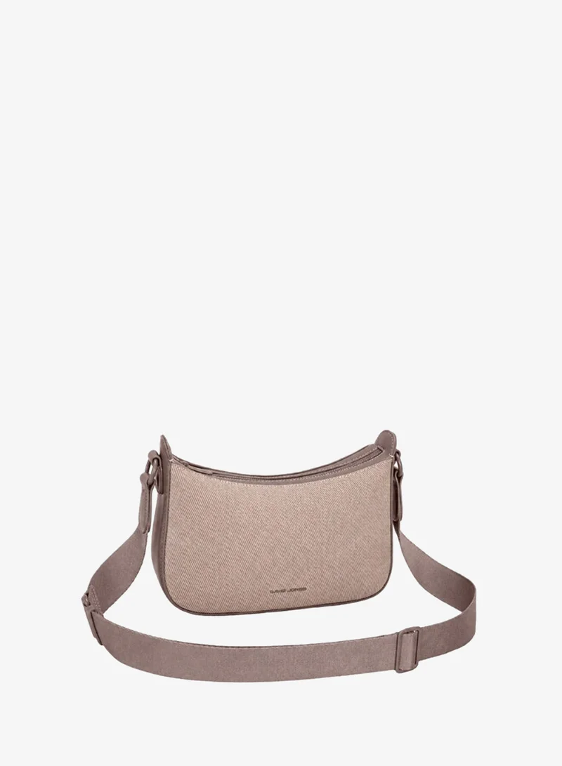 David Jones new weave style essentials shoulder bag- vintage classic cross body bag from France in model cm7735- Dual weaver everyday bag