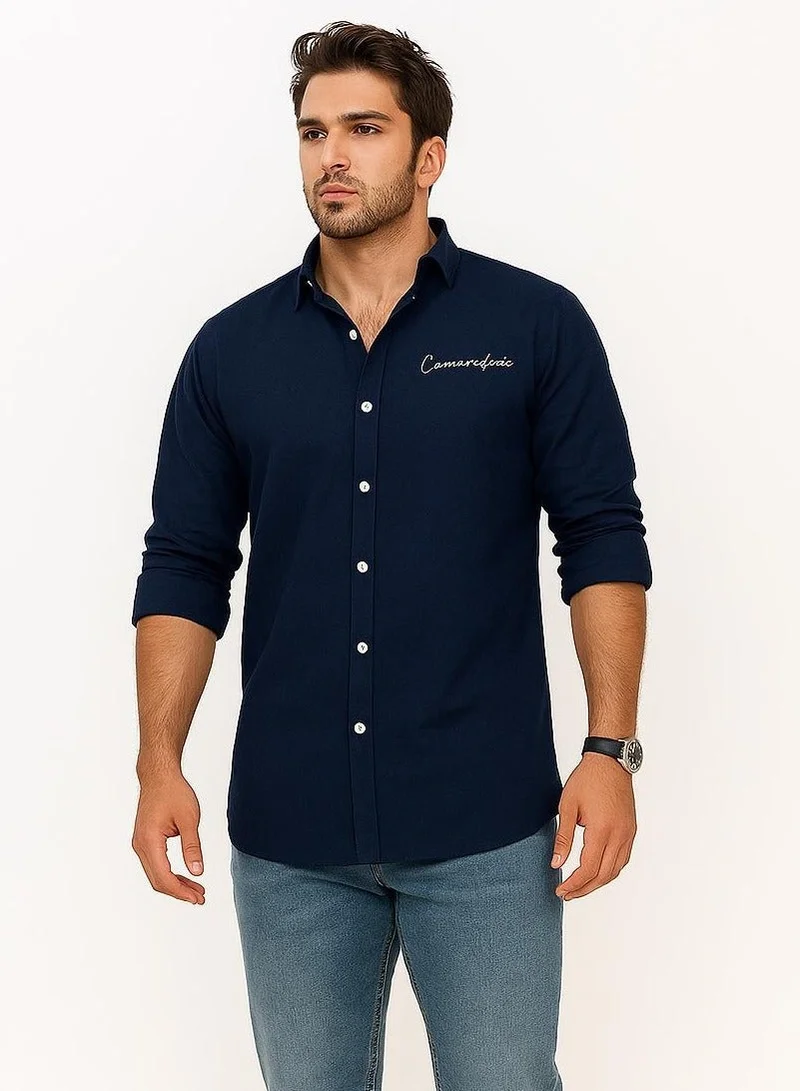 ثوجفيت قميص كتان فاخر عبوة من قطعتين أزرق + أخضر