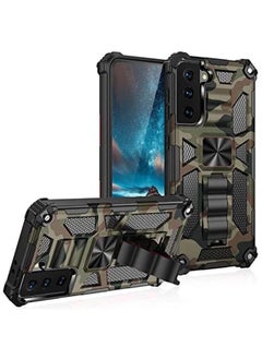NuSense Nusense Armor Case For Samsung Galaxy S21 Plus/ S21 Ultra With Invisible Kickstand Shockproof Camouflage Cover  (S21 Ultra)  - Image 1