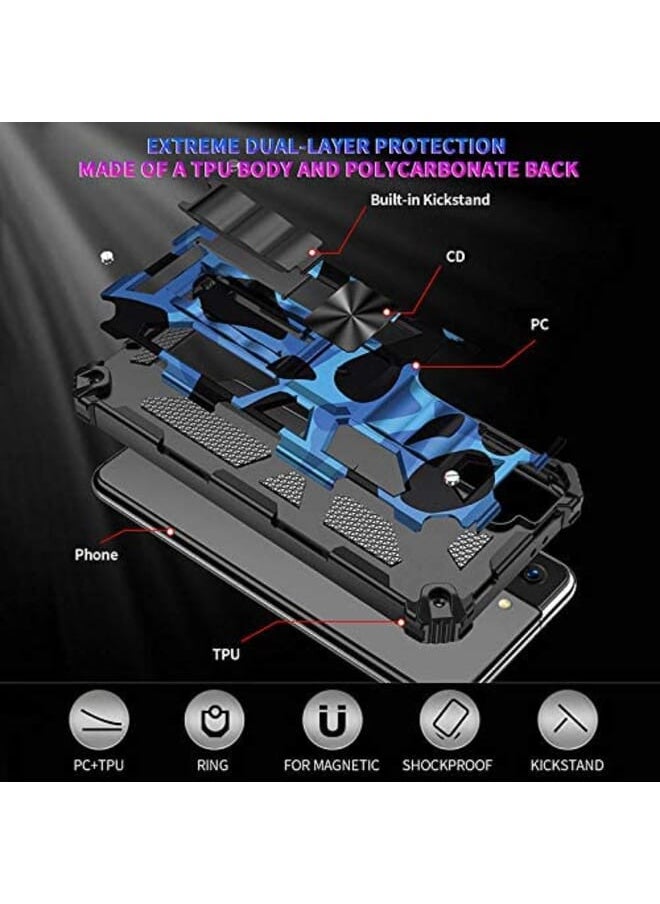 NuSense - Nusense Armor Case For Samsung Galaxy S21 Plus/ S21 Ultra With Invisible Kickstand Shockproof Camouflage Cover  (S21 Ultra) - Image 1