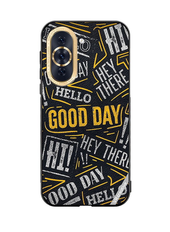 VR CREATIVE Protective Case Cover For Huawei Nova 10 Hello Good Day Design Multicolour - Image 1