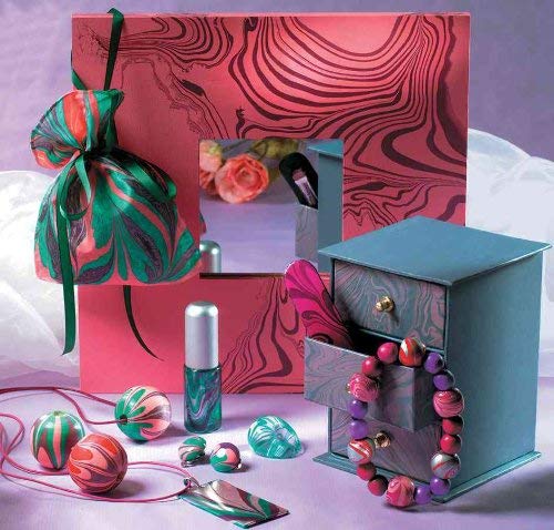 Marabu Easy Marble - Marbling Paint - Bottle of 15 ML - Aubergine (039) - Image 4