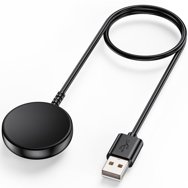 Autallgee 3.3FT for Samsung Galaxy Watch Charger Compatible with Watch 8/8 Classic/Ultra/7/6/6 Classic/5/5 Pro/4/4 Classic/3/Active/FE USB A Magnetic Fast Charging - Image 1