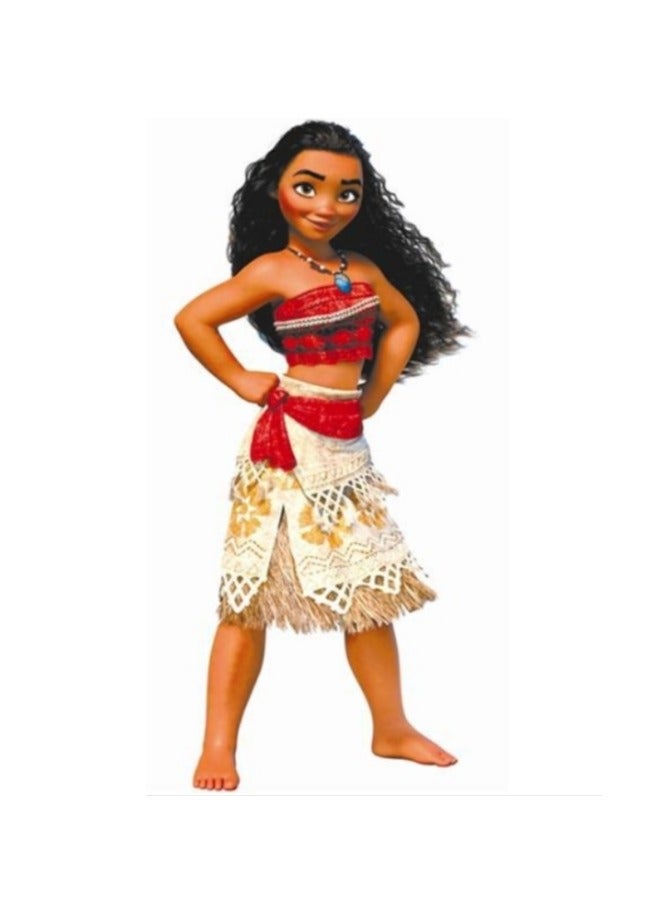 Cute Cartoon Character Moana's Cosplay Costume 120CM - Image 4