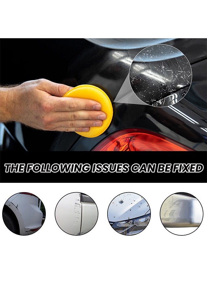 RAYHONG - Car Scratch Removal Wax, Car Scratch Repair Paste, Car Scratch Repair Paste Polishing Wax, Premium Scratch Remover Kit with Wipe & Sponge for Vehicles for Deep Scratches - Image 1