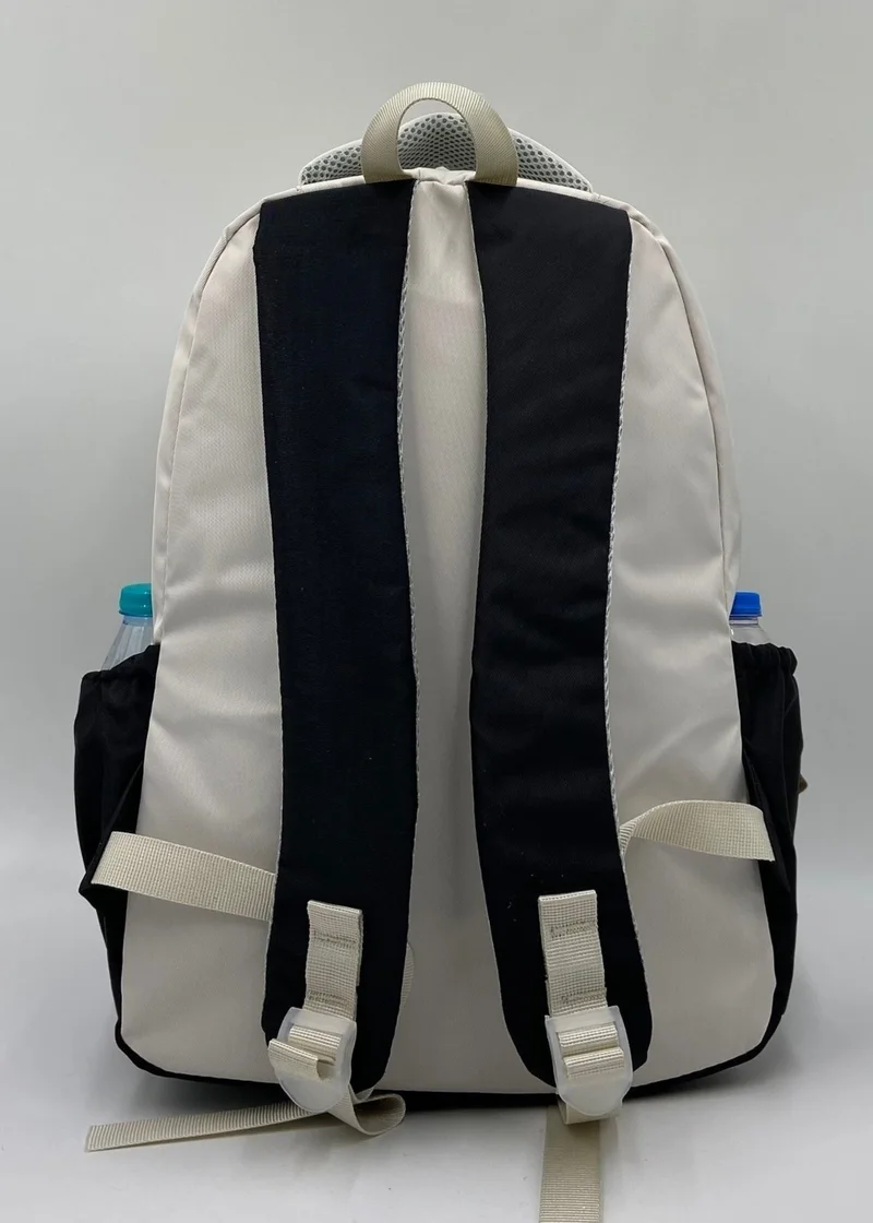 Bevitton Water Resistant Special Bts Fabric Unixes Powder-Mink Backpack 34100