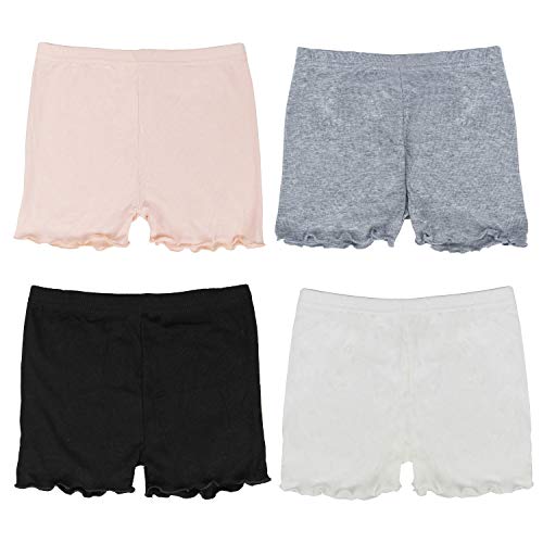FreeNFond Girls Shorts Under Dress Dance Bike Shorts for Playground Gym Sports (2T-3T) - Image 1