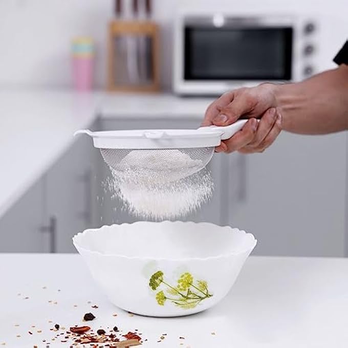 KNP 6 Stainless Steel Tea Strainer Premium Fine Mesh Tea Strainer  Perfect Sieve Solution For Straining Teas And Cocktails Or Sifting Flour Sugar Spices  Herbs - Image 2