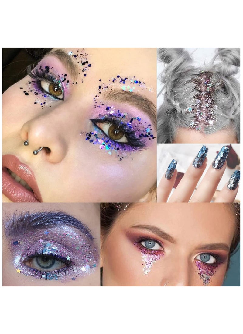 Handaiyan 3 Piece Face & Body Gel Teras Glitter Body Gel C  - Image 5