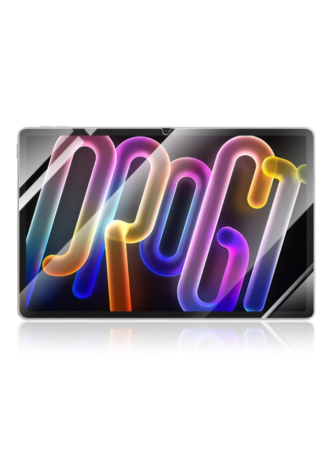 【علبة مزدوجة】 حامي شاشة متوافق مع لوح Lenovo Xiaoxin Pad Pro GT 11.1 بوصة 2025، زجاج مقوى، مقاوم للخدوش، خالٍ من الفقاعات، صلابة 9H. - Image 5