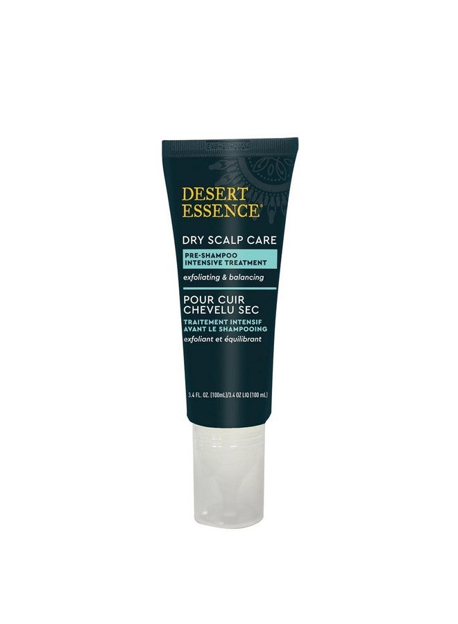 علاج مكثف قبل غسل الشعر بزيت ديزرت إيسنس للعناية بفروة الرأس الجافة - تقشير دقيق، يزيل تراكم المنتجات والزيوت لشعر وفروة رأس أكثر صحة - زجاجة 3.4 أونصة سائلة - Image 1