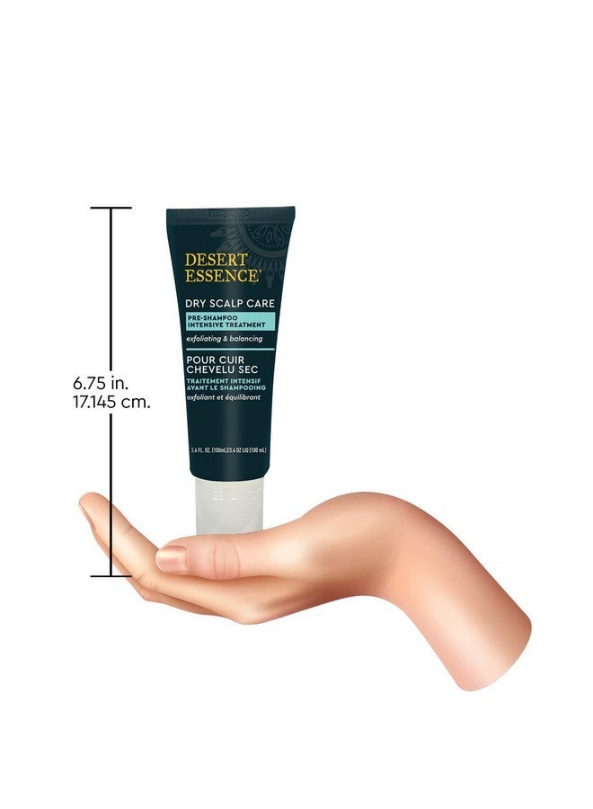 علاج مكثف قبل غسل الشعر بزيت ديزرت إيسنس للعناية بفروة الرأس الجافة - تقشير دقيق، يزيل تراكم المنتجات والزيوت لشعر وفروة رأس أكثر صحة - زجاجة 3.4 أونصة سائلة - Image 5
