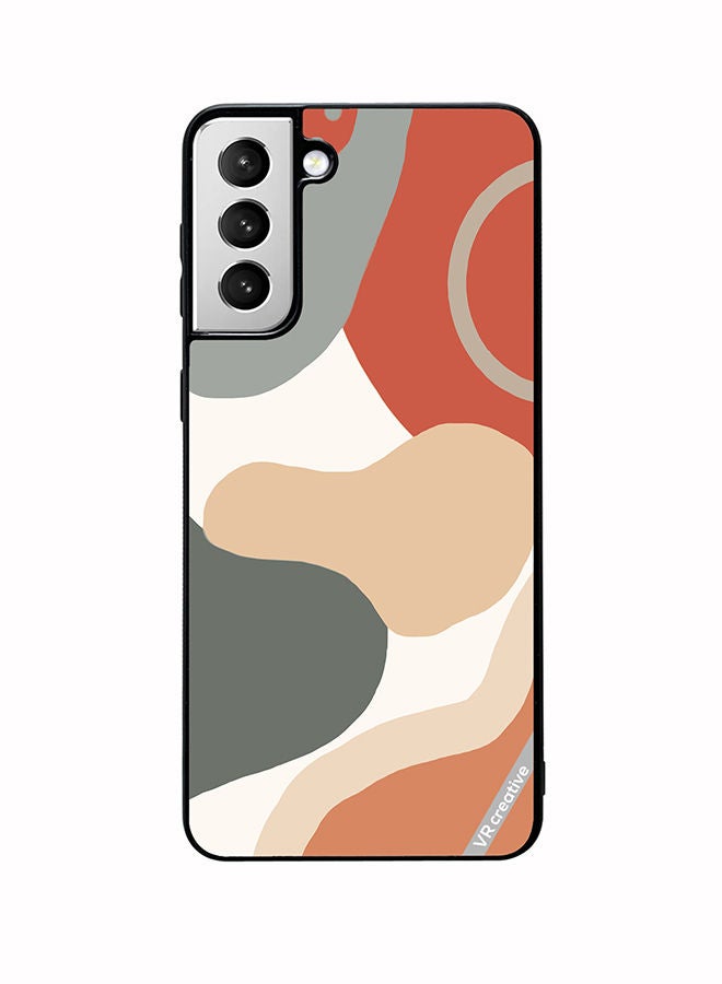 VR CREATIVE Protective Case Cover For Samsung Galaxy S22 Plus 5G Layers Design Multicolour - Image 1