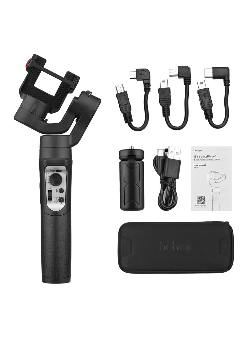 ارواق iSteady Pro 4 مثبت انحراف لكاميرا الحركة المحمولة بثلاثة محاور - Image 5