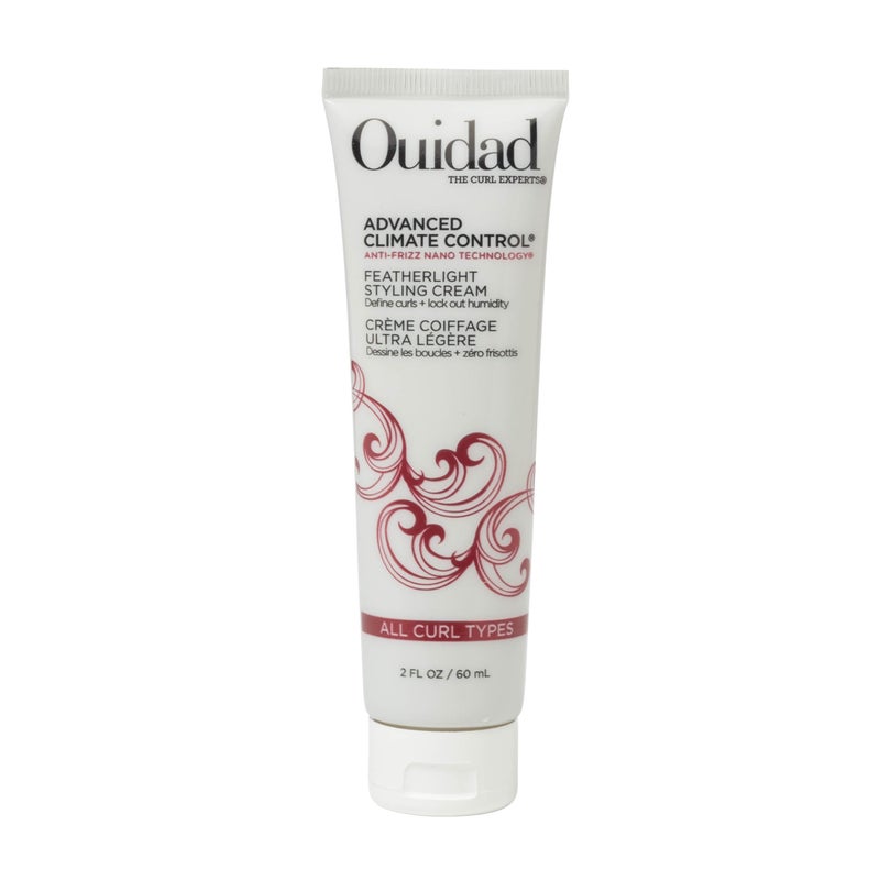 Ouidad Advanced Climate Control Styling Cream, 2 fl oz, Featherlight Curl Cream for Curly Hair, Shiny, Hydrated & Frizz-Free Curls, Sulfates, Parabens & Cruelty-Free Curly Hair Products - Image 1