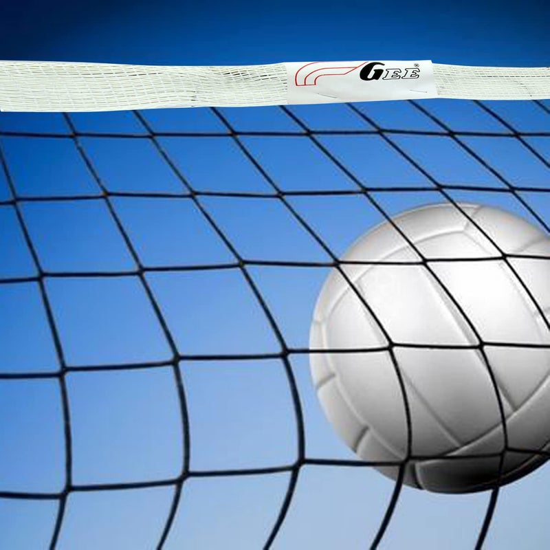 GEE Volleyball Net Both Side All Nylon (Black) - Image 1