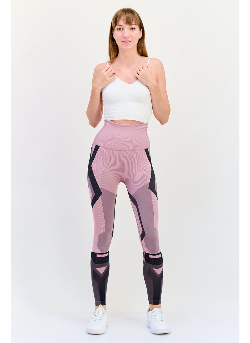 Adidas Women Tight Fit Training 7/8th Leggings, Multicolor  - Image 4