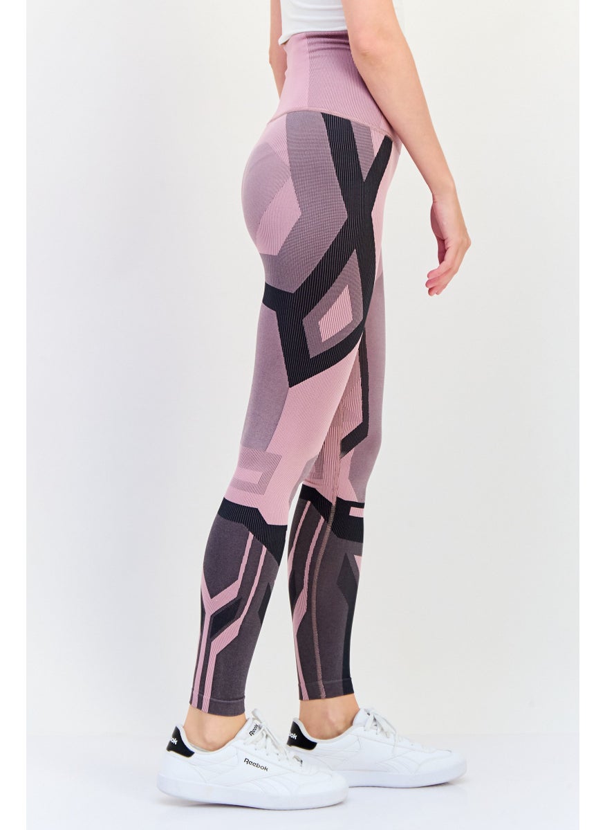 Adidas Women Tight Fit Training 7/8th Leggings, Multicolor  - Image 2