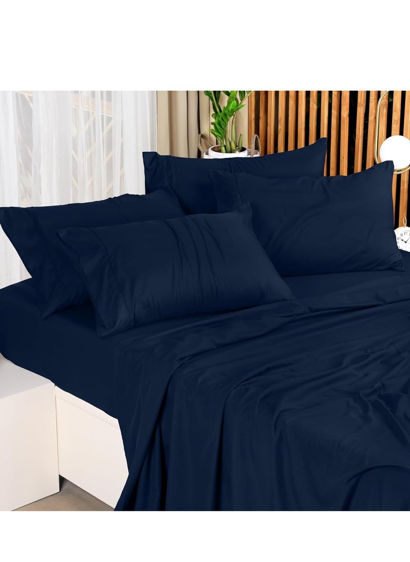 Generic Fitted Bed Sheet Set - 3 Piece - Soft Microfiber - Shrinkage and Fade Resistant - Easy Care - Bed Sheet - Bed Sheet - Bed Cover - Bed Sheets  - Image 2