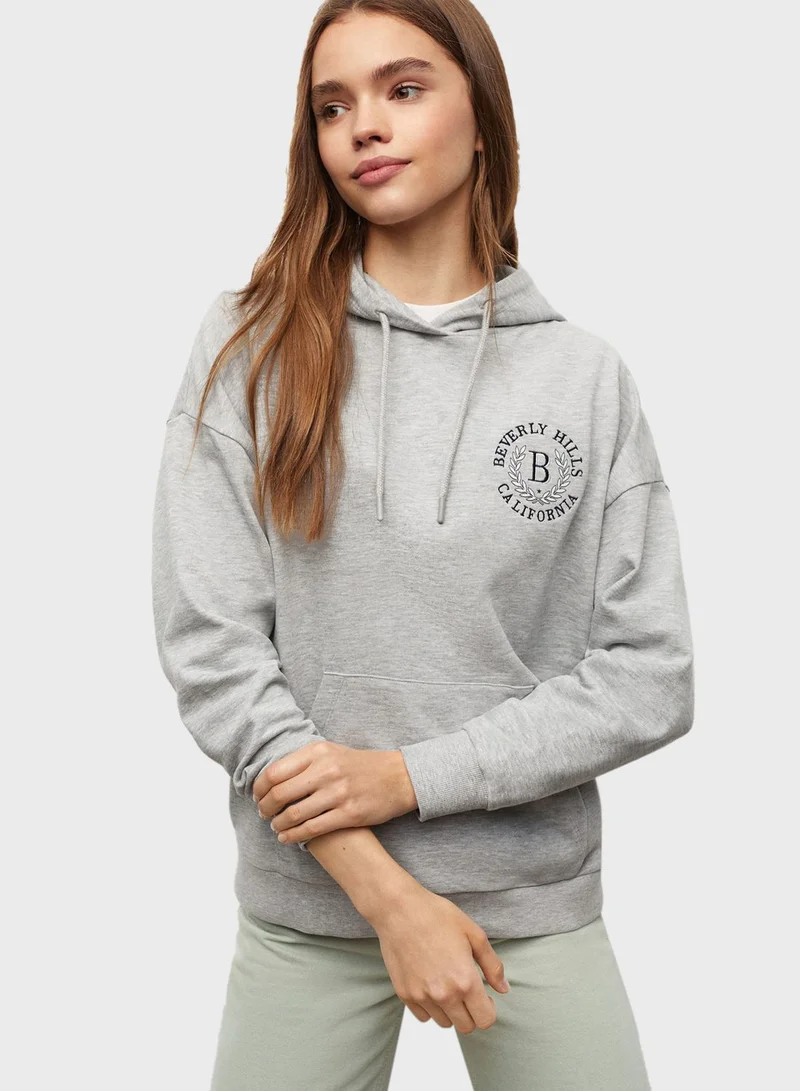 MANGO Kids Long Island Hoodie