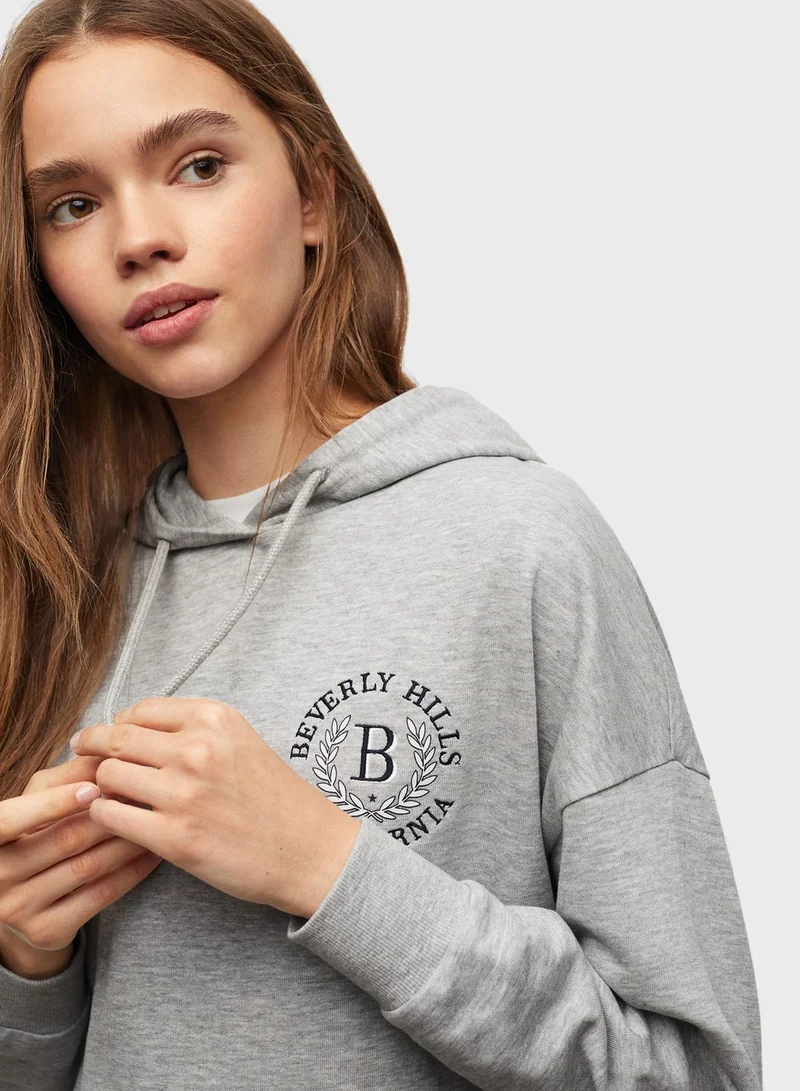 MANGO Kids Long Island Hoodie