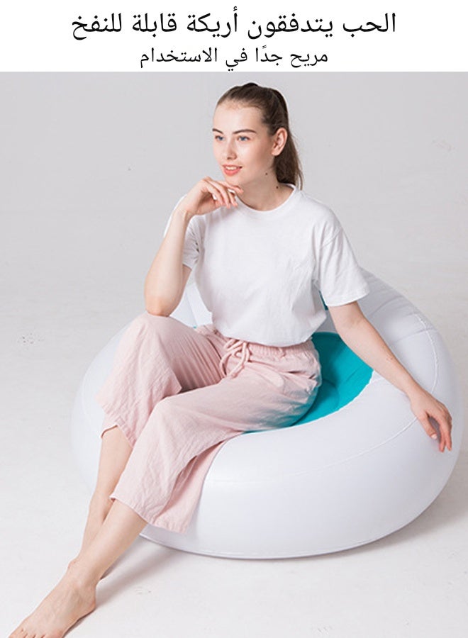 Inflatable sofa as a sleeping mat for home office, afternoon nap inflatable pad, portable folding inflatable pad - Image 1