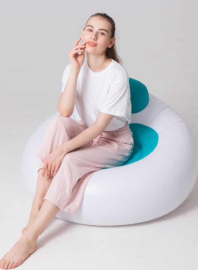 Inflatable sofa as a sleeping mat for home office, afternoon nap inflatable pad, portable folding inflatable pad - Image 4