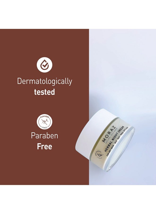 Moraz - Night Cream For Dry Skin Face Moisturizer Collagen Boosting And Anti Aging Moisturizer Face Cream Overnight Facial Moisturizer 1.7 Oz - Image 1