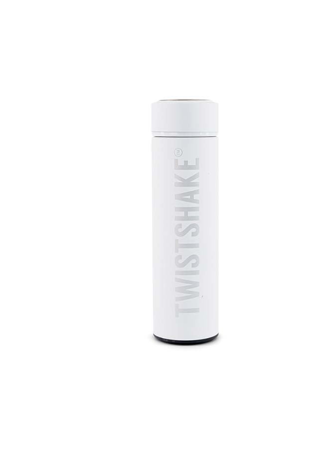 Twistshake Hot or Cold Bottle 420ml White - Image 2