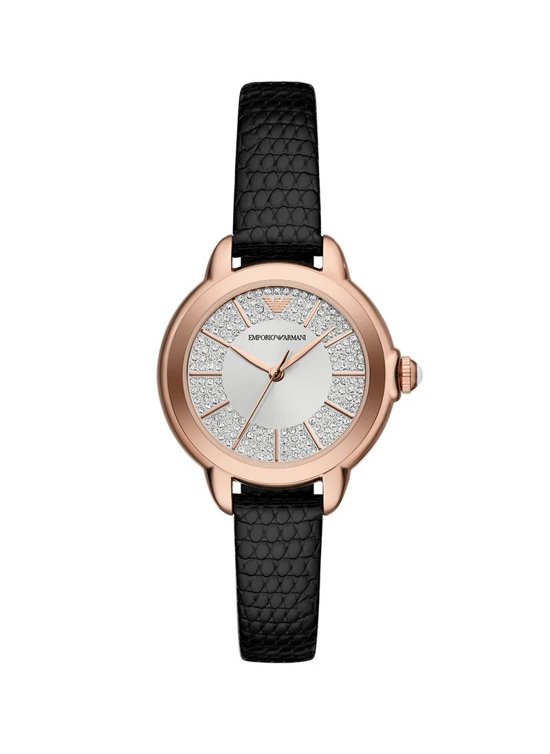 امبوريو ارماني Mia Steel Strap Analog Watch