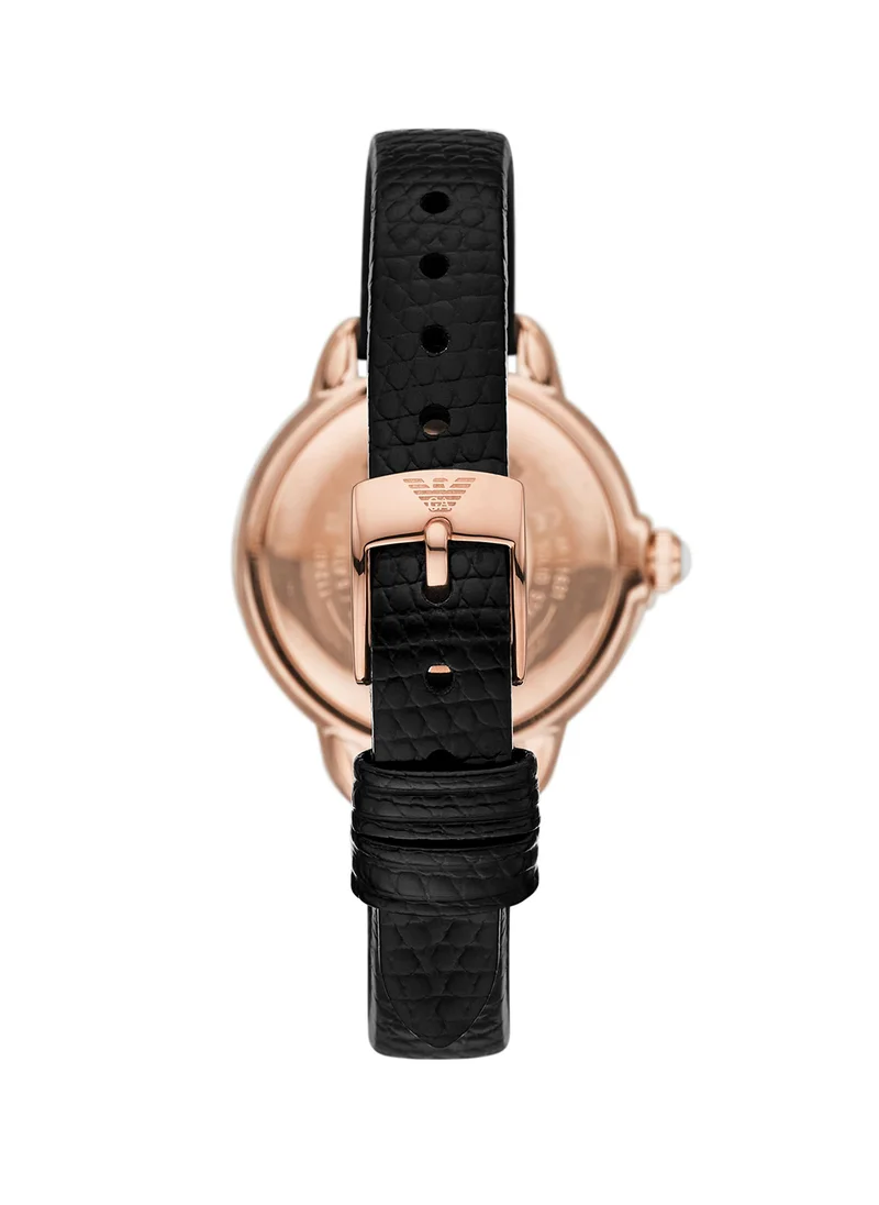 امبوريو ارماني Mia Steel Strap Analog Watch