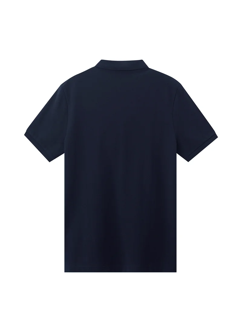 GIORDANO Men's Slim Fit Pique Polo: Elevated Comfort, Modern Style