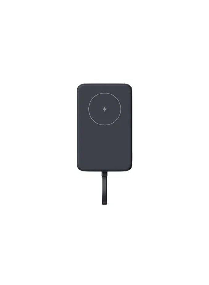 Xiaomi Magnetic Wireless Power Bank 10000 Built-in Cable 33W USB-C 7.5W Qi Wireless Charging - Grey - Image 1