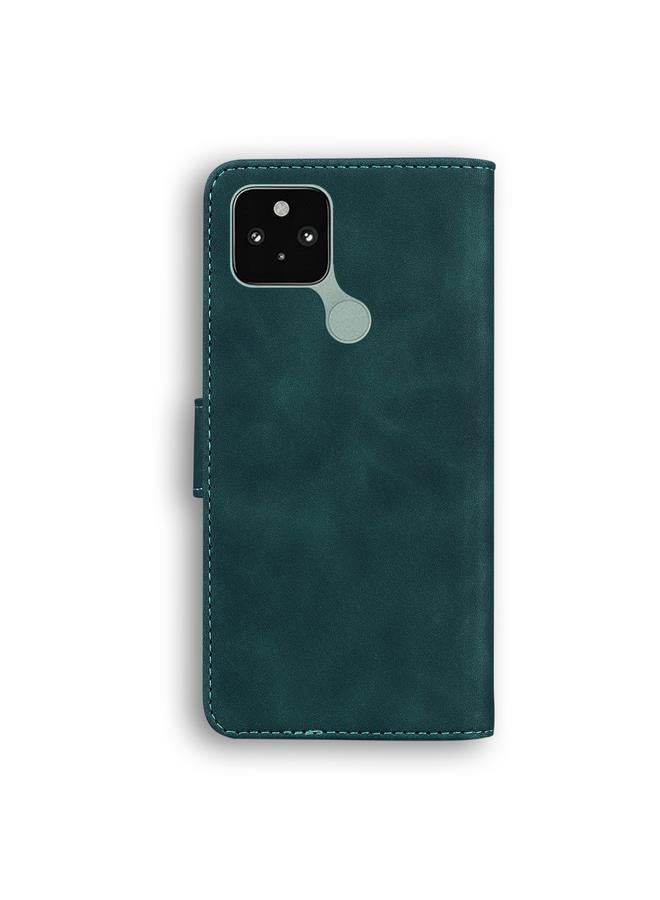 اس-توب جراب هاتف Google Pixel 5 من الجلد الطبيعي بلون نقي - Image 3