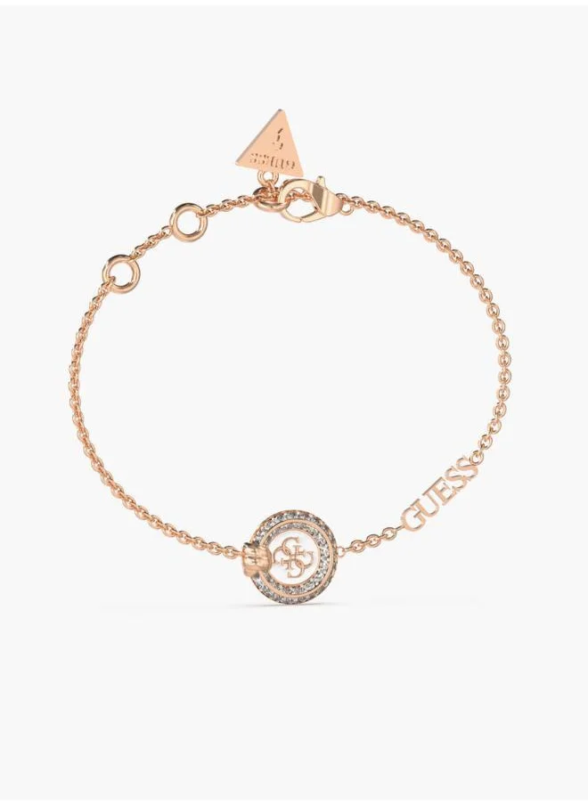 جس Logo Knot Mini Bracelet