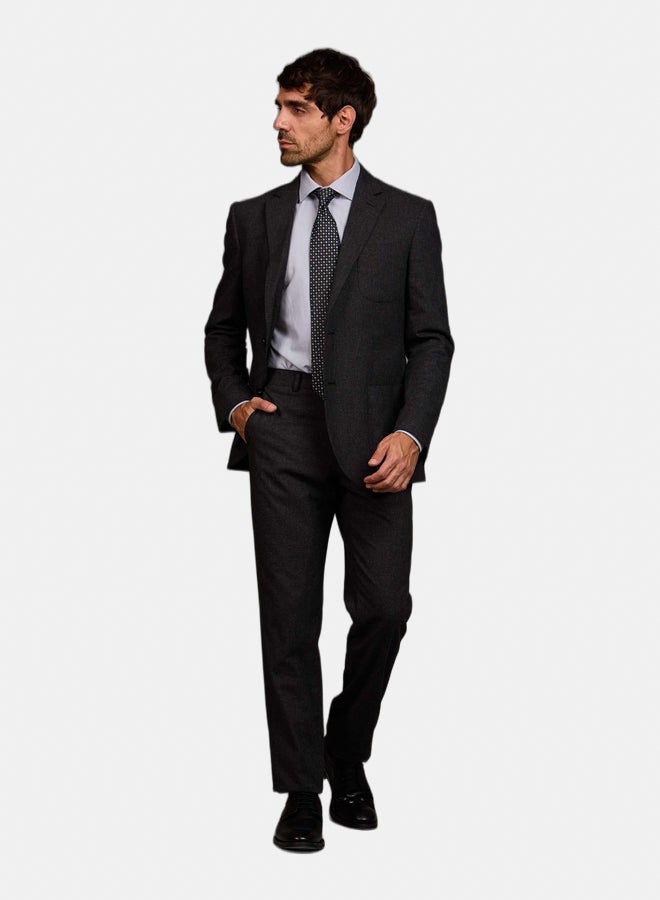 DALYDRESS Men Regular Fit Blazer Black - Image 2