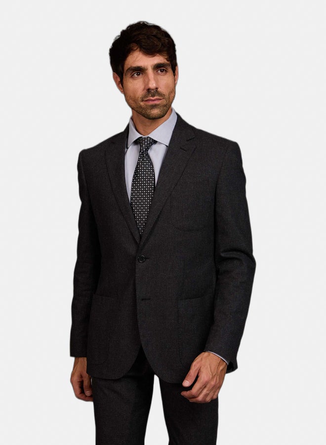 DALYDRESS Men Regular Fit Blazer Black - Image 5