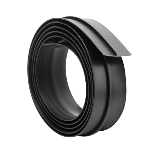 Sconva 6 FT Truck Cap Rubber Weather Seal, Double Leaf Bottom Rear Door Frame Seal Strip with T-Channel for Car Camper Boat RV Truck Doors & Home Applications # 4017020000 - Image 1