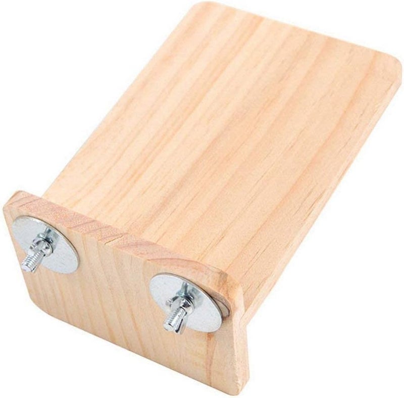 Litewoo Bird Perch Corner Platform Stand Shelf for Birds Budgie Parakeet Cockatiel Conure Cockatoo（Springboard） - Image 5