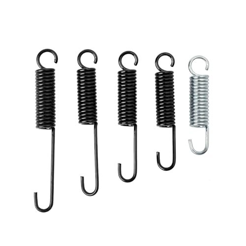GOFIRA 5Pcs Motorcycle Side Stand Spring in Heavy Spring Steel MaterialOverall Length 75mm 90mm 100mm 110mm 120mm Fit for Most Motorcycle Mopeds Scooter Ebike - Image 1