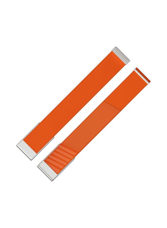 O Ozone HydroKnit Nylon Sport Band For Whoop 5.0 | Soft, Elastic, Water-Resistant, Fast-Drying Replacement Strap for Active Lifestyles- 
Orange - Image 1