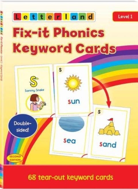 Fixit Phonics Level 1 Keyword Cards 2Nd Edition by Holt, Lisa Paperback