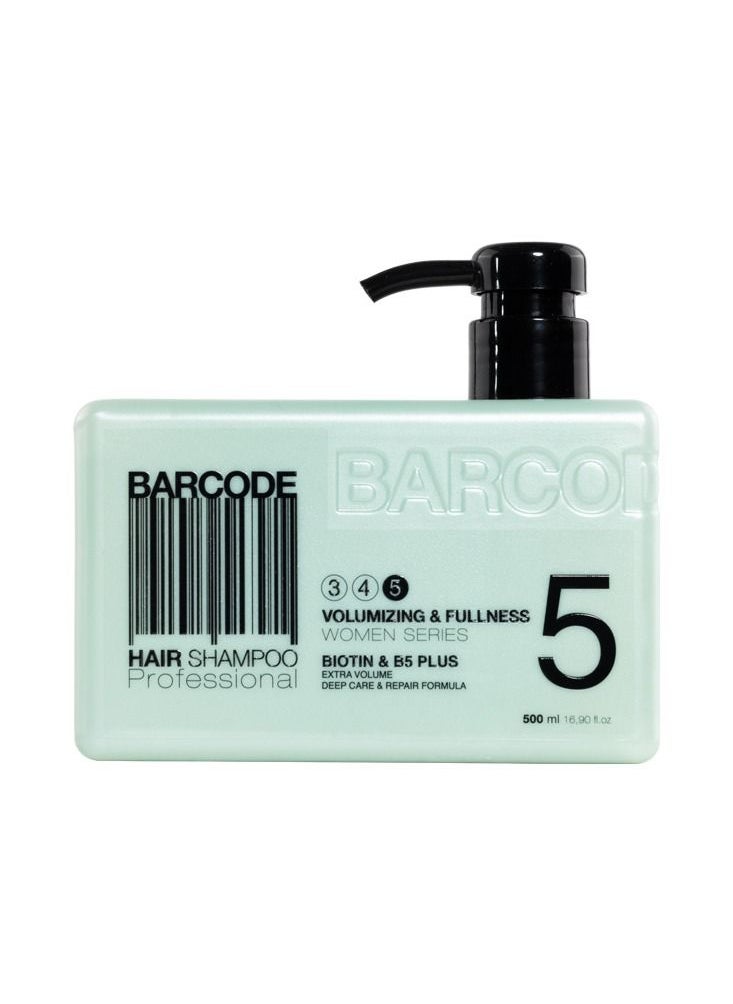 Barcode Barcode Hair Shampoo Volumizing & Fullness 500 ml 