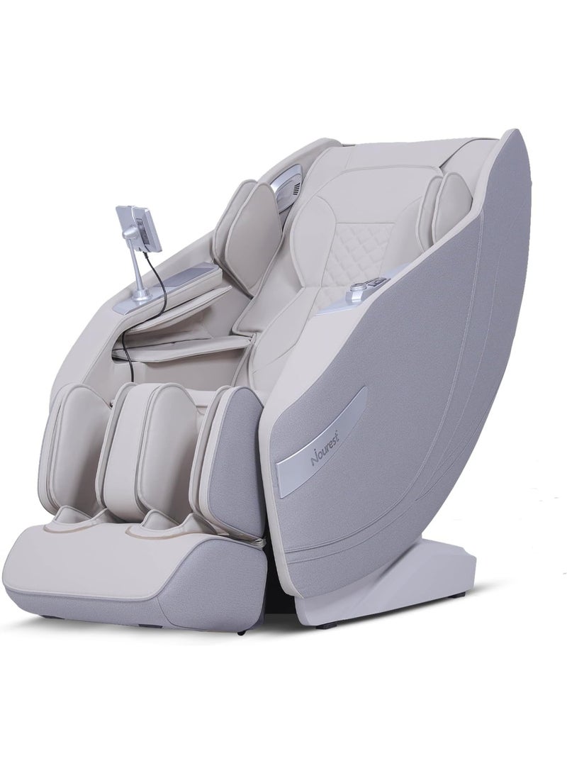 Nourest Astro Full Body Massage Chair - SL Track - 12 Auto Programs, Zero Gravity, Voice Control, Heated Therapy, Foot Rollers - Image 1