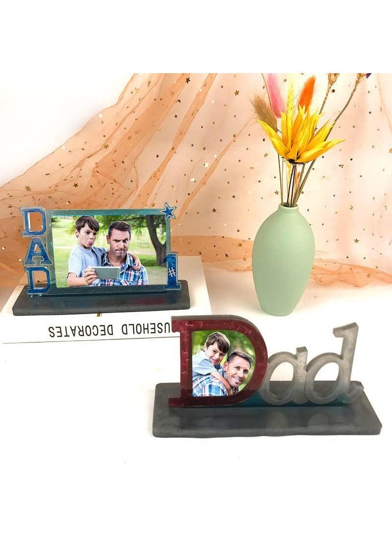 MATIN IMPEX MATIN IMPEX Family photo frame shiny mold Dad photo frame mold Dad gift mold  - Image 3