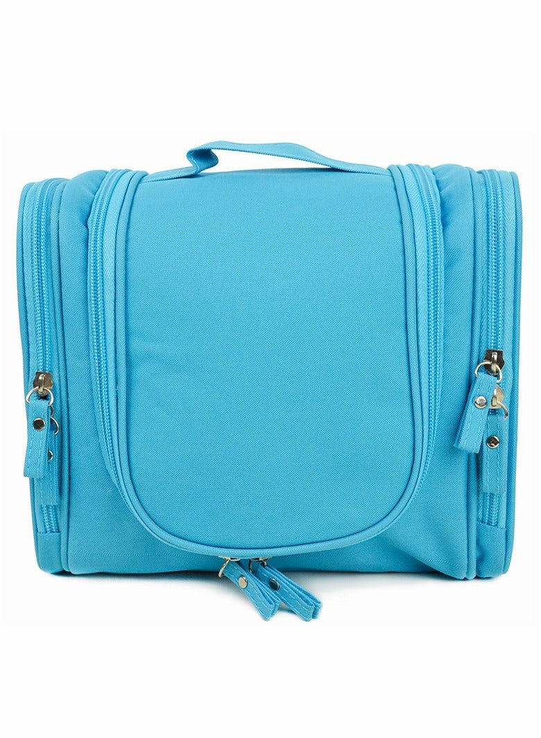KASTWAVE Blue Hanging Travel Toiletry Bag for Toiletries Makeup Cosmetics - Image 1