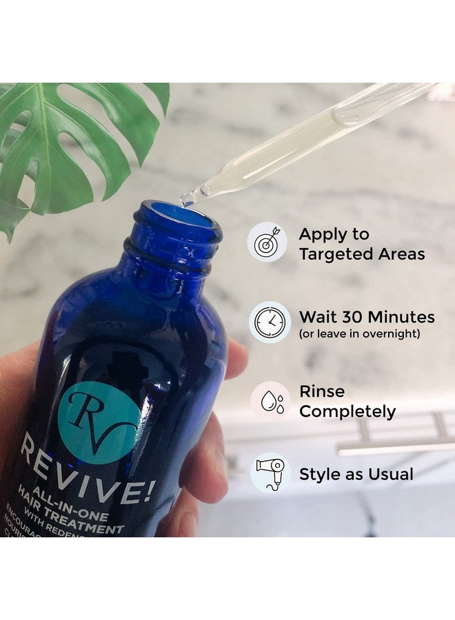 RemeVerse Revive Allinone Hair Treatment Serum With 3% Redensyl For Thinning Hair Mitigating Hair Loss Encouraging New Hair Growth. Contains Procapil Peptides Dht Blockers Vitamins (4 Fl Oz) - Image 5